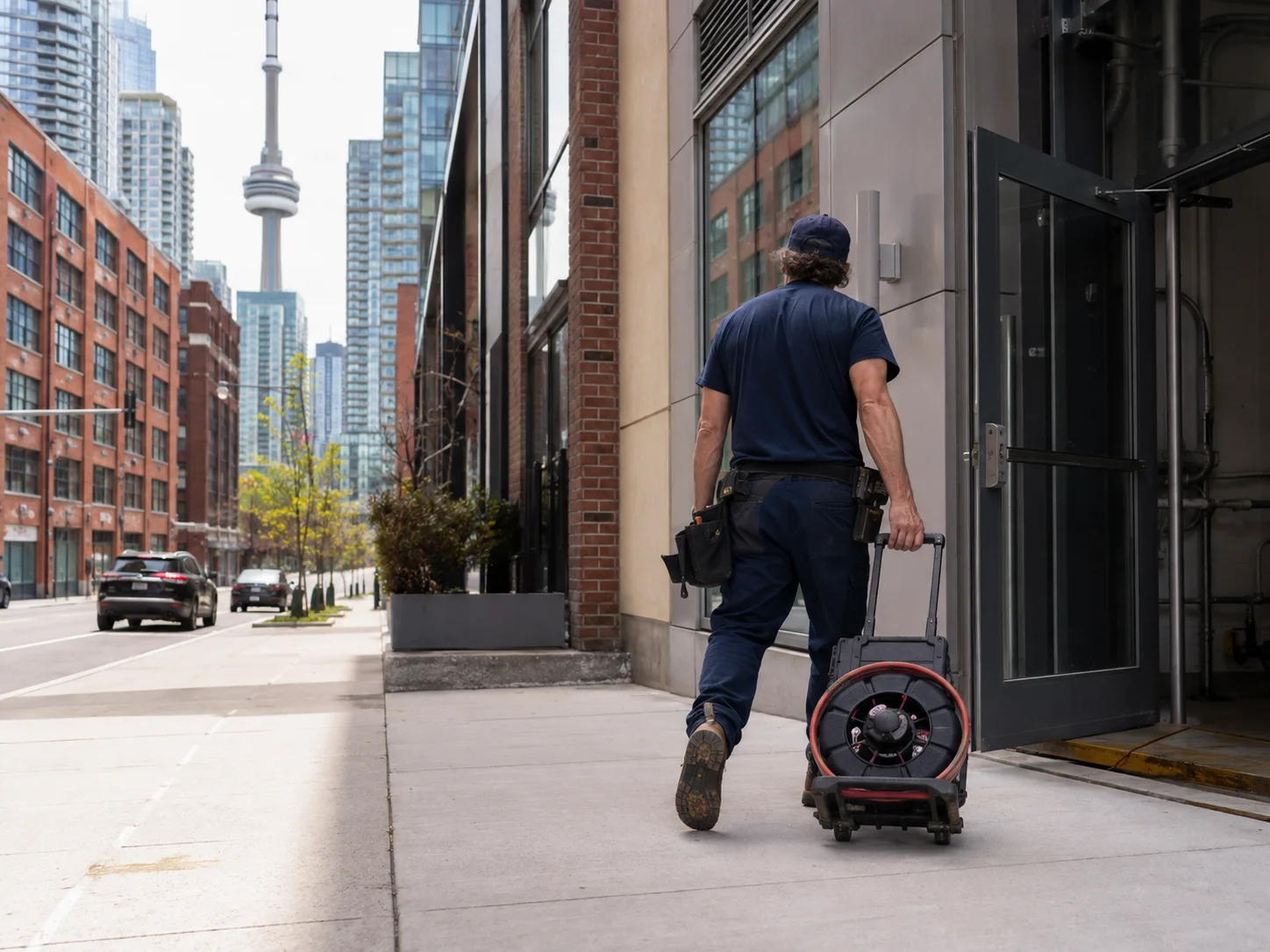 Plumber and Drain Cleaning Downtown Toronto in a Toronto property