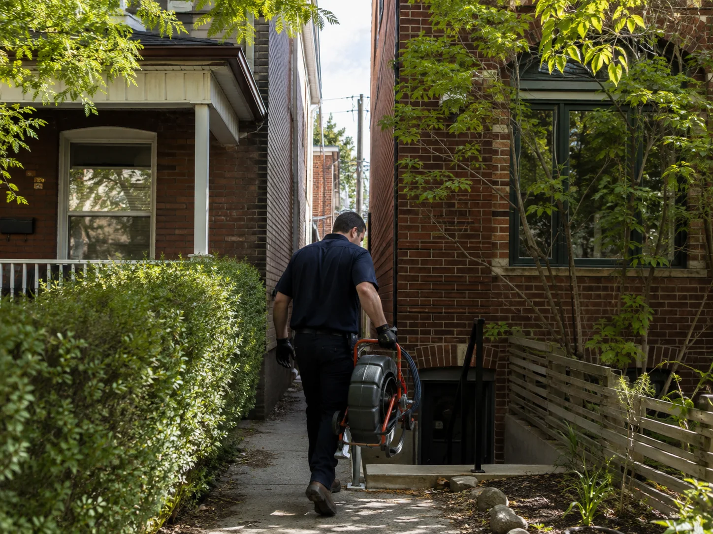 Plumber and Drain Cleaning East York Toronto in a Toronto property