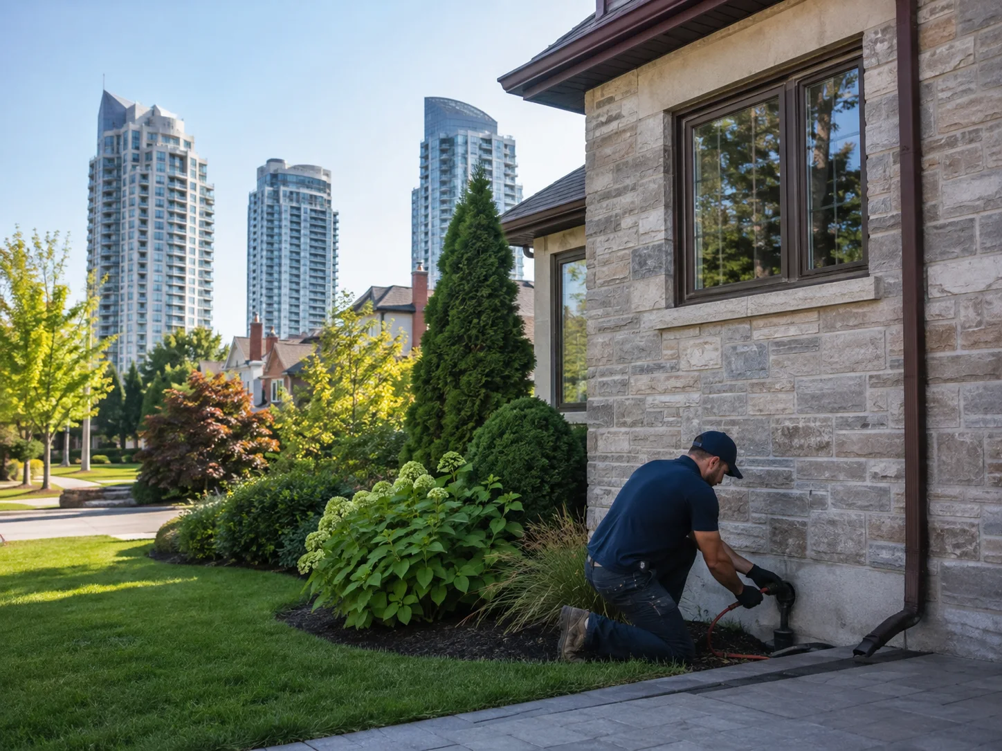 Plumber and Drain Cleaning North York Toronto in a Toronto property