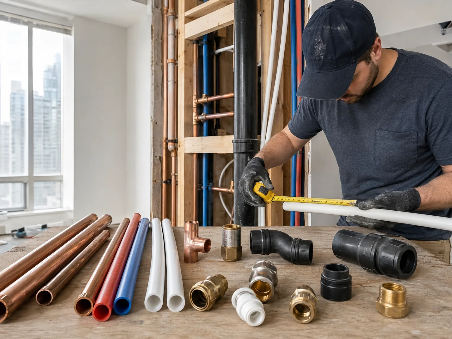 Copper, PEX and ABS Pipe Repairs in Toronto in a Toronto property