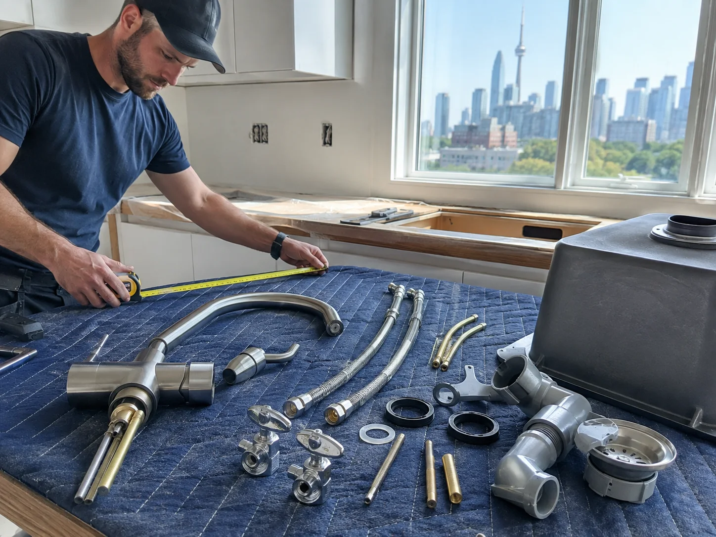 Plumbing Fixtures and Supply Connections Toronto in a Toronto property