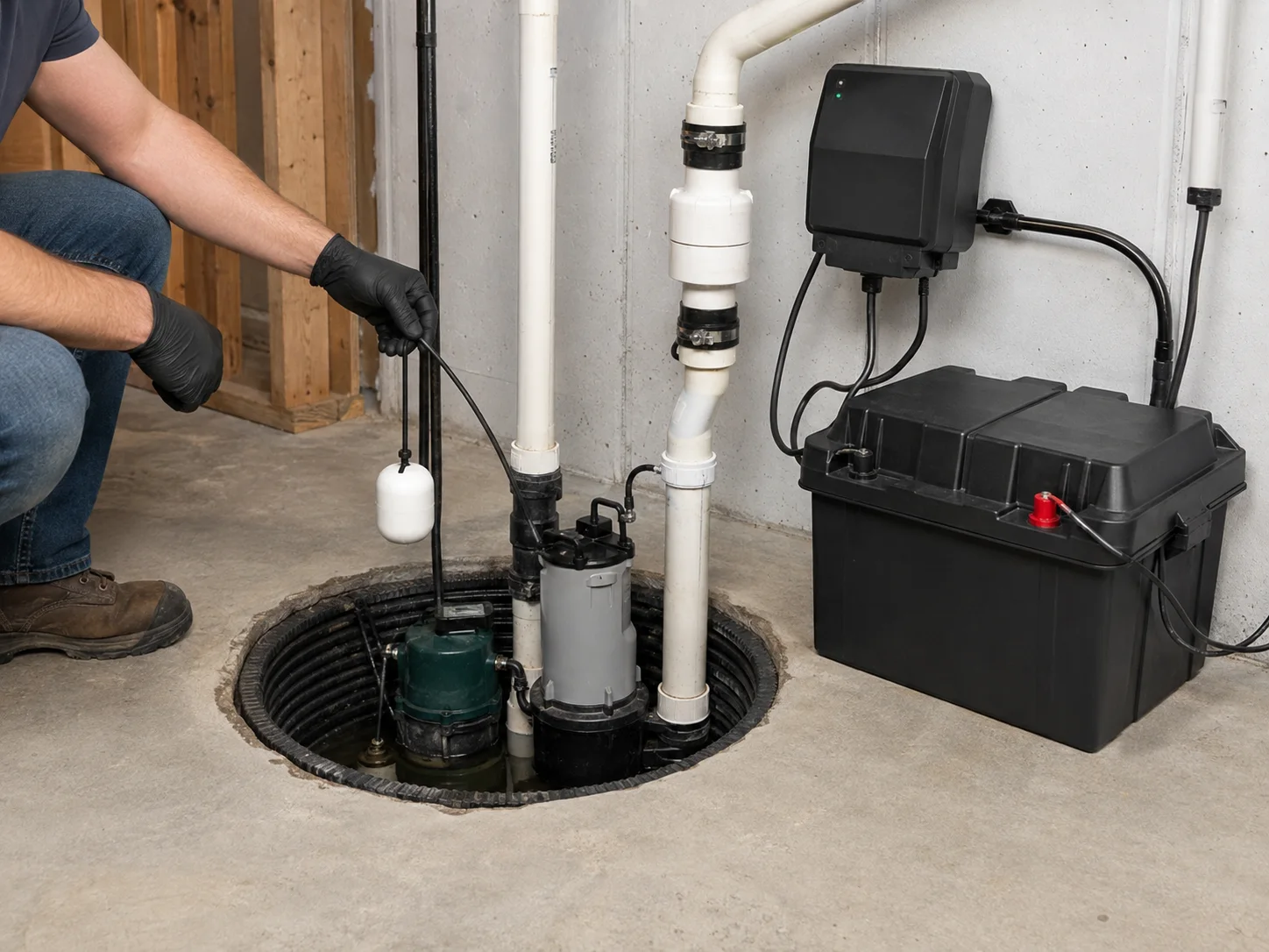 Sump Pumps and Battery Backup Systems Toronto in a Toronto property