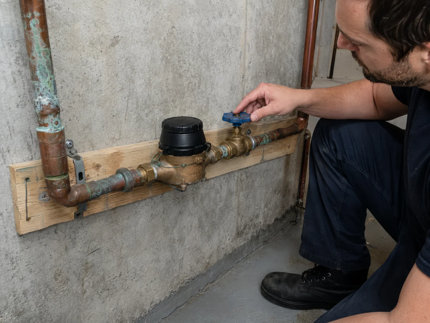 Water Shut-Off Valve Repair and Replacement Toronto in a Toronto property