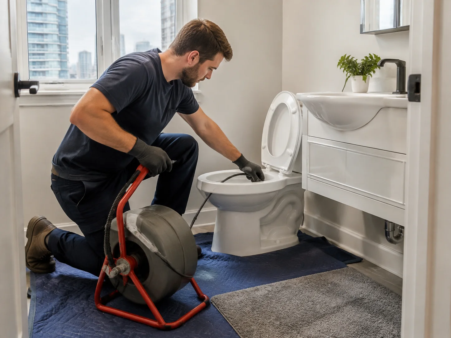 Toilet Overflowing or Repeatedly Clogging in Toronto in a Toronto property