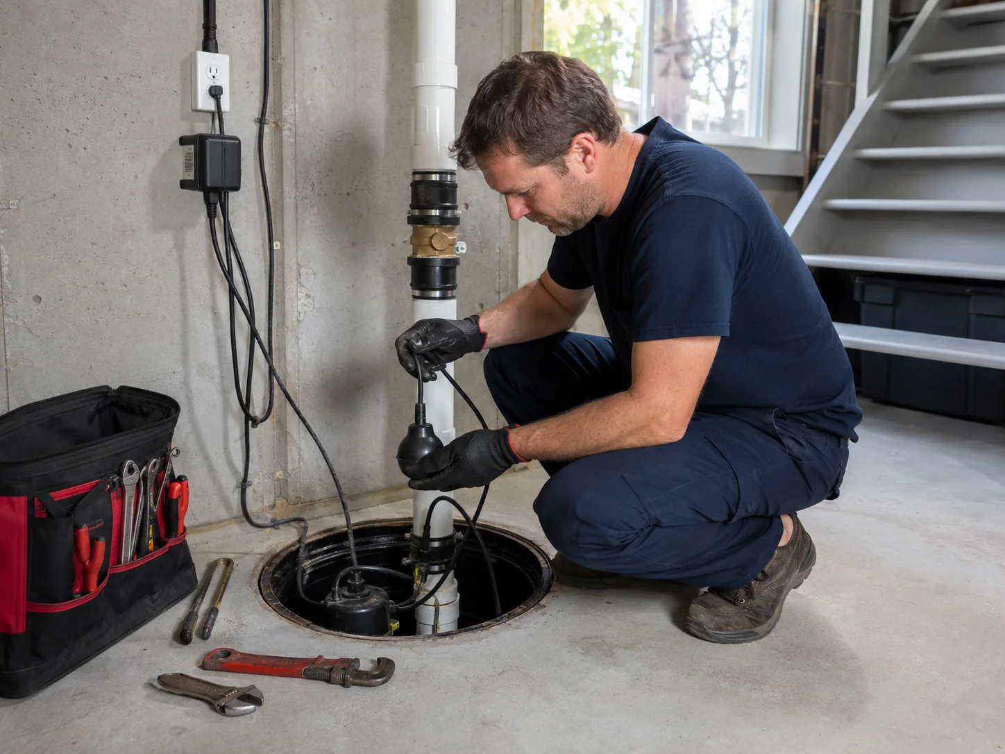 Sump Pump Installation and Repair Toronto in a Toronto property